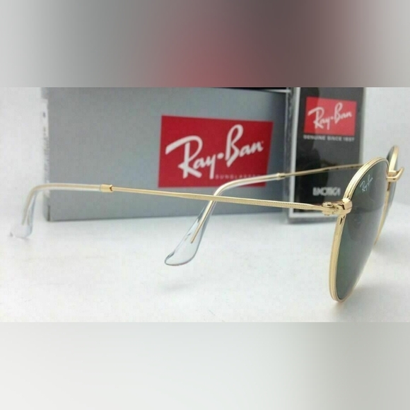 LIKE NEW RayBan Round Metal RB3447 Green G15 Lens Ray ban Sunglasses - Picture 6 of 16